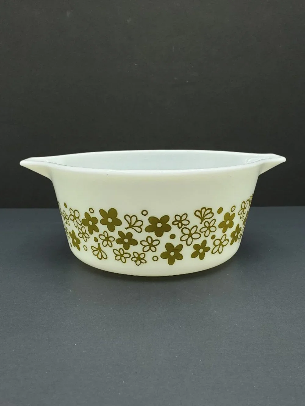 Pyrex Spring Blossom 1.5 Qt Casserole Crazy Daisy 1.5 Quart 474-B Baker